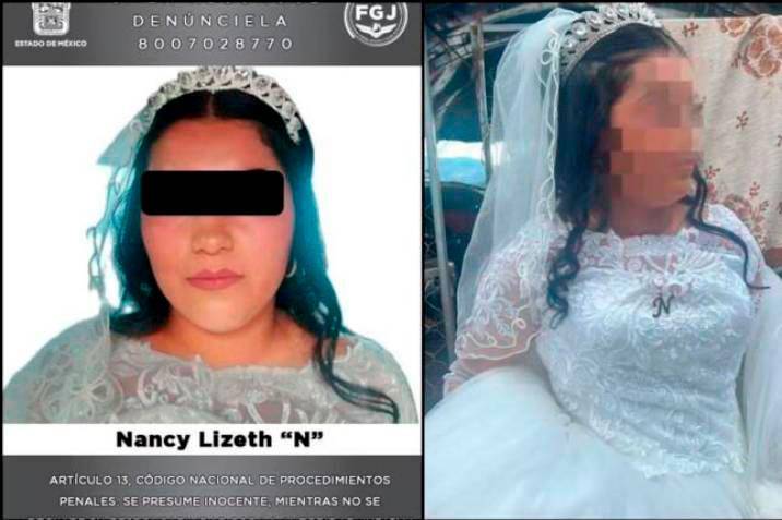 ¡Insólito! Vestida de blanco y antes de casarse, capturaron a una novia; el novio huyó
