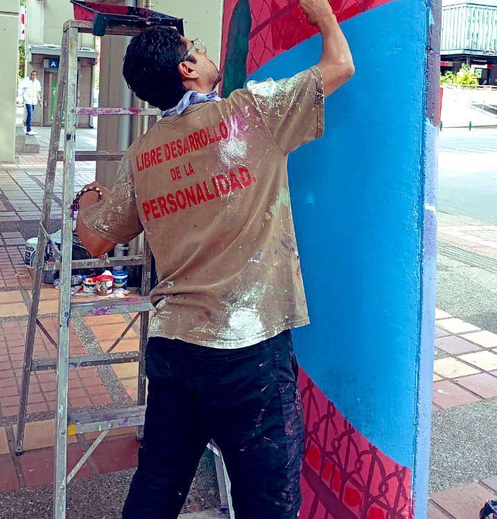 Cada detalle fue plasmado con admiración y cariño para Miguel. <b><span class=mln_small-caps_mln>/ FOTO: CORTESÍA RAFAEL RESTREPO</span></b>