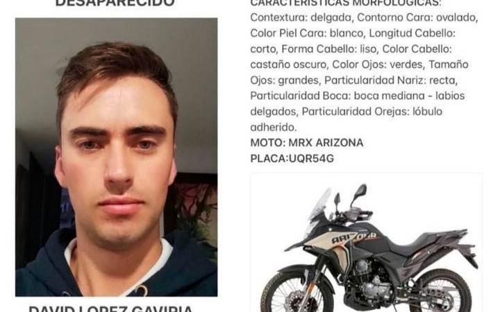 El ingeniero agroindustrial se movilizaba en una moto de alto cilindraje. /FOTO: CORTESÍA