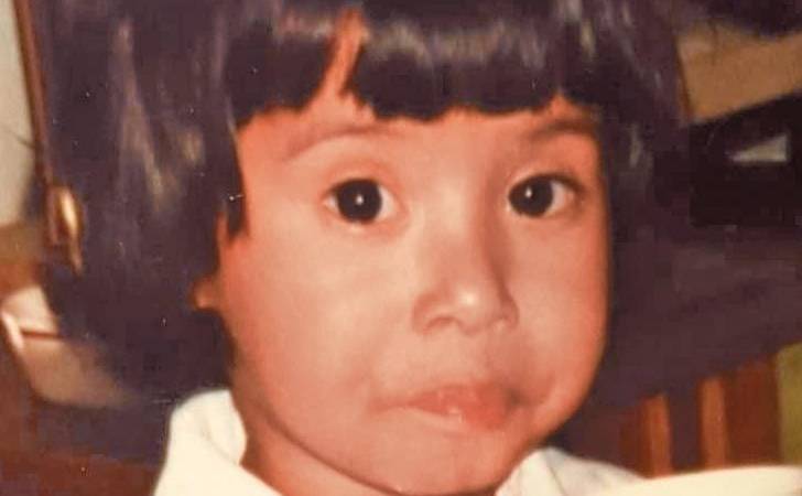 Ella es Carine Talma Yaneth Betancur-Grimsrud, en su niñez.