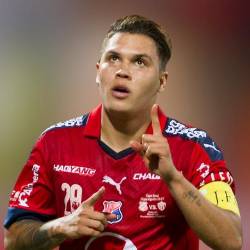 Juan Fernando Quintero en su primer ciclo con el Independiente Medellín. FOTO: MANUEL SALDARRIAGA