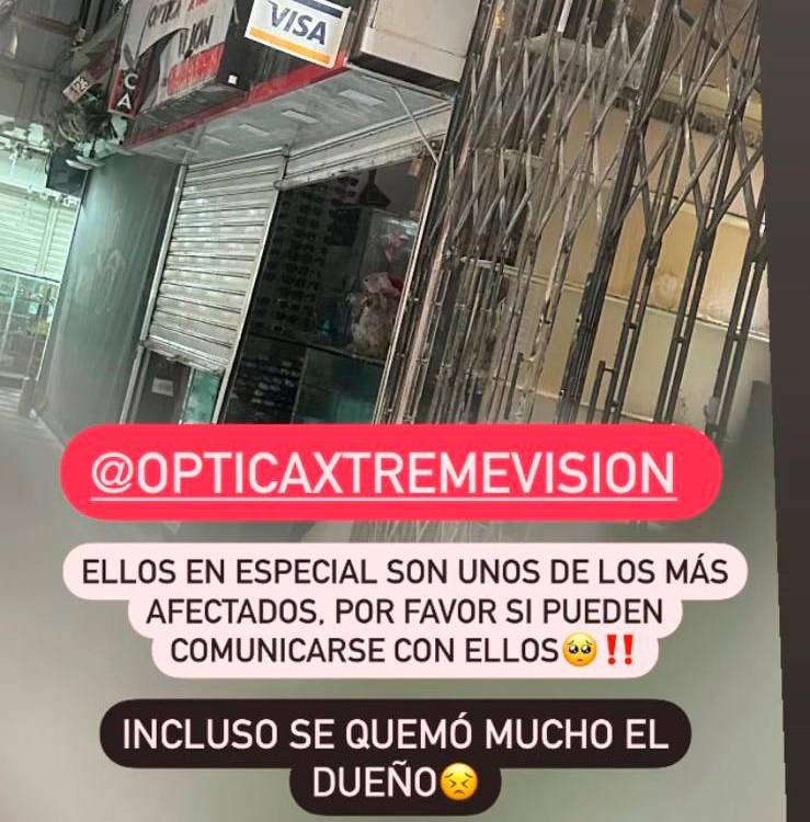 ¡Buena esa! Iniciativa para ayudar a comerciantes afectados por incendio en El Hueco