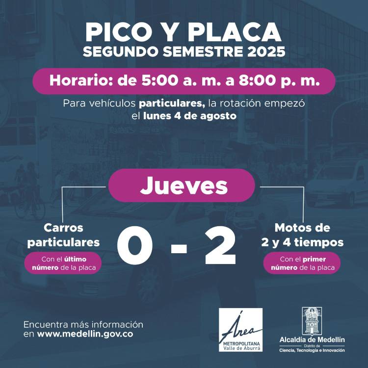 IMAGEN: SECRETARÍA DE MOVILIDAD DE MEDELLÍN