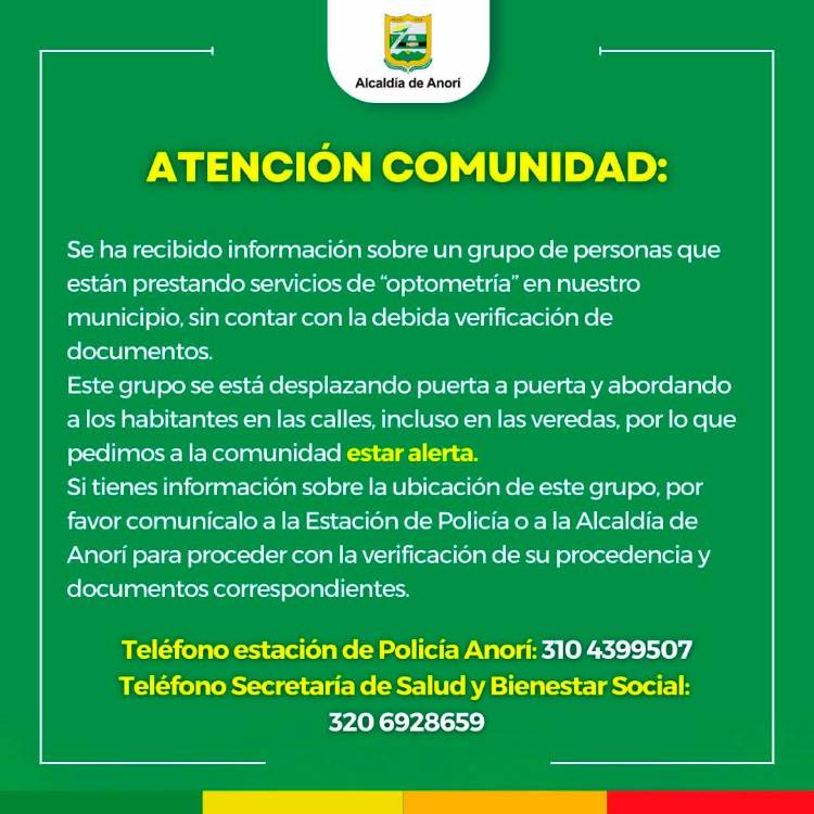 /DISEÑO: ALCALDÍA DE ANORÍ