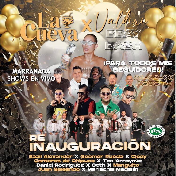 Habrá hasta mariachis. <b><span class=mln_small-caps_mln>/FOTO: INSTAGRAM @lacueva.licobar</span></b>