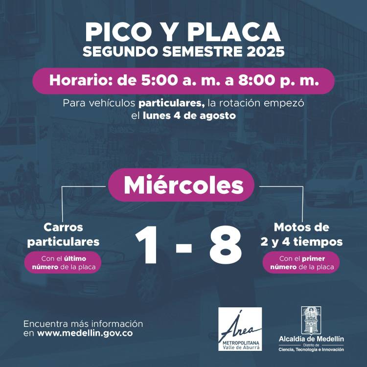 IMAGEN: SECRETARÍA DE MOVILIDAD DE MEDELLÍN