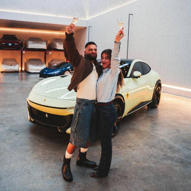 Ni Maluma se salva: tránsito de Medellín lo detuvo tras estrenar lujoso Ferrari