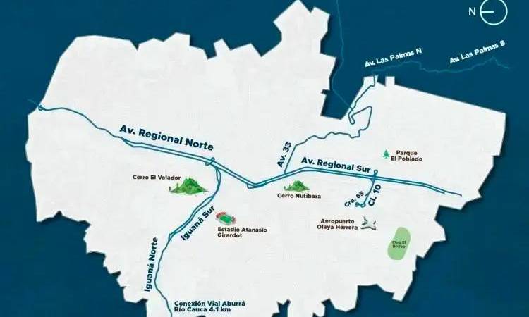 Vías exentas de pico y placa en Medellín, segundo semestre. /FOTO: SECRETARÍA DE MOVILIDAD