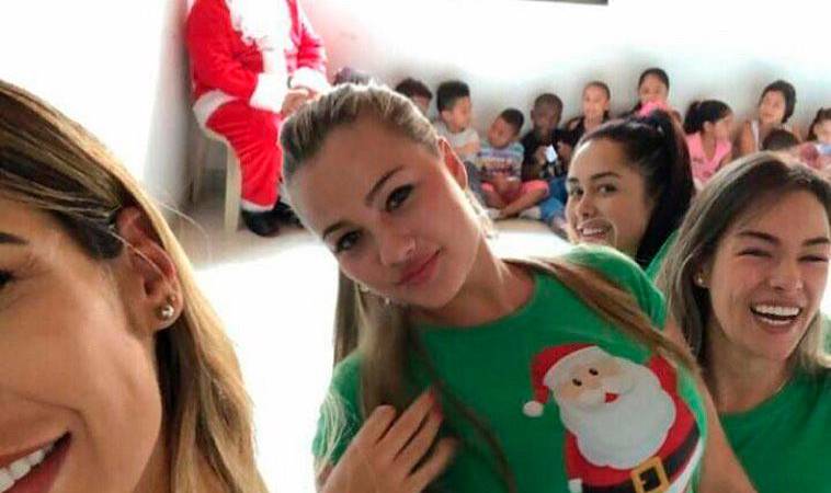 Manuela va a espacios gubernamentales a promover su mensaje a favor de la mujer paisa. 