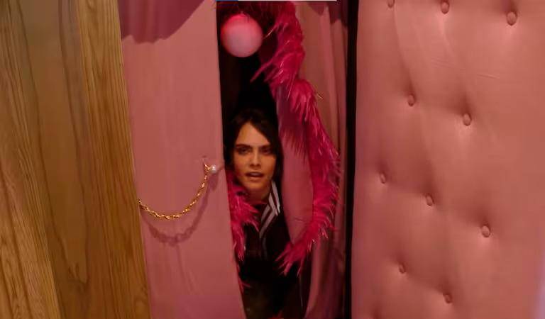 El túnel secreto con forma de vagina. /FOTO: CAPTURA DE VIDEO ARCHITECTURAL DIGEST