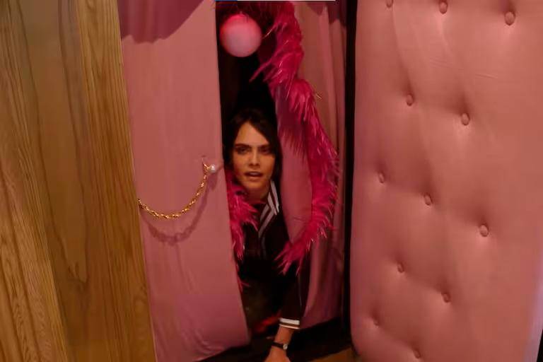 El túnel secreto con forma de vagina. /FOTO: CAPTURA DE VIDEO ARCHITECTURAL DIGEST