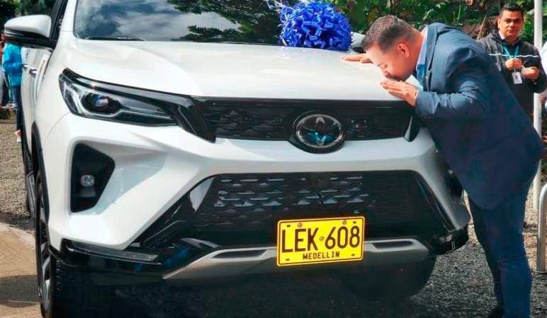 La foto fue eliminada de la publicación poco después. /FOTO: TOMADA DE INSTAGRAM