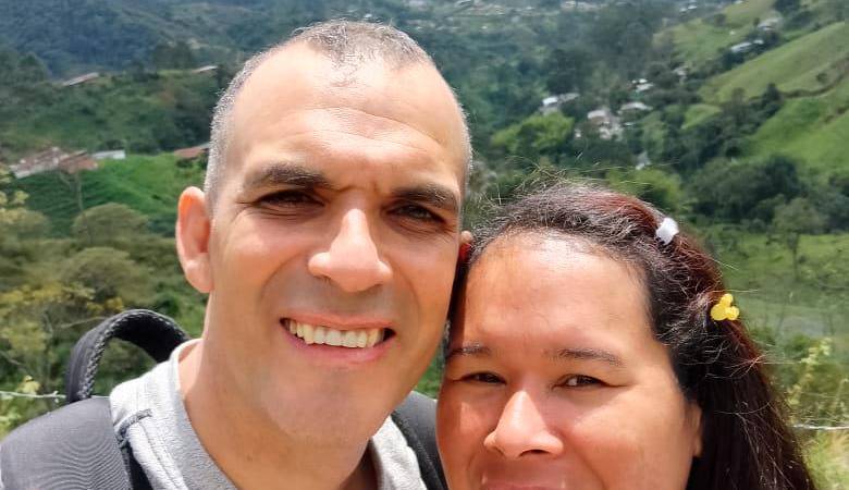 Jesús y Germari llegaron a Colombia buscando un nuevo camino de vida. / FOTO: CORTESÍA