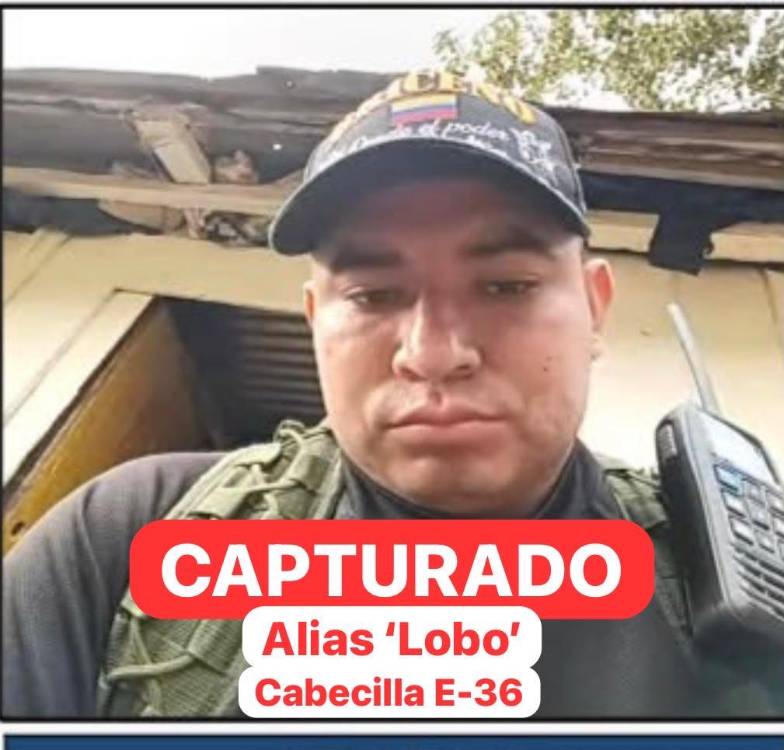 Wilmar Elías Zuleta Pulgarín, alias Lobo o Emanuel. FOTO: MINISTERIO DE DEFENSA