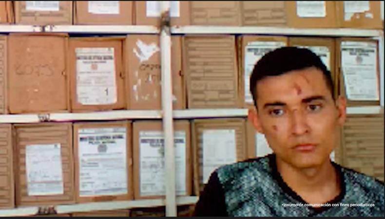 Diego Esteban Raigoza Osorio deberá responder por el asesinato de Gabriel Enrique Arenas Erazo. FOTO: FISCALÍA