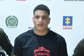Alias la Chucha pasó a ser el segundo al mando tras la captura de alias Huelillo la semana pasada. FOTO: CORTESÍA POLICÍA METROPOLITANA