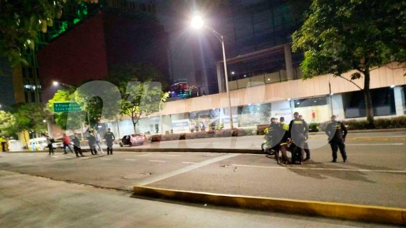 La zona fue acordonada por la Policía. /FOTO: CORTESÍA