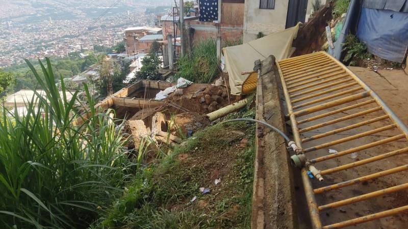 Daño de tubo en Llanaditas. /FOTO: CORTESÍA