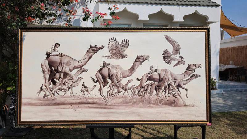 EN FOTOS: Enoc, el pintor paisa que descresta al mundo