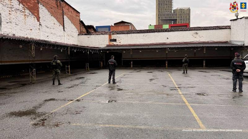 Así son los 18 inmuebles del antiguo Parqueadero Padilla. FOTO: CORTESÍA FISCALÍA
