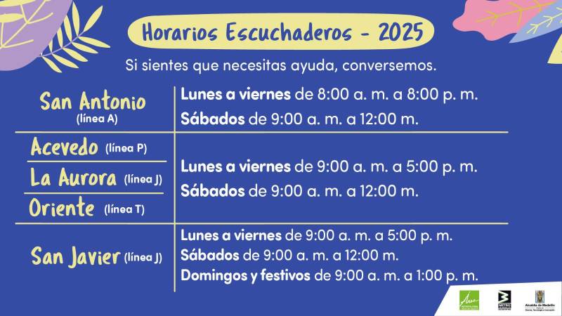 La estación Envigado del metro cuenta con un nuevo Escuchadero 