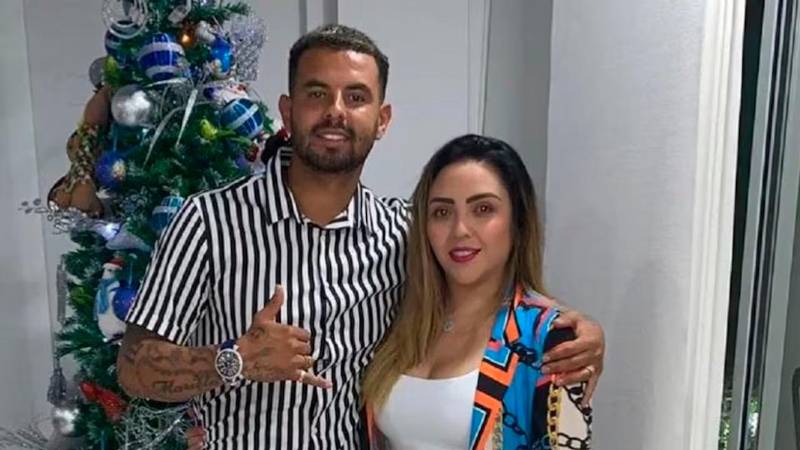 Edwin Cardona y Carolina Castaño. /FOTO: REDES SOCIALES