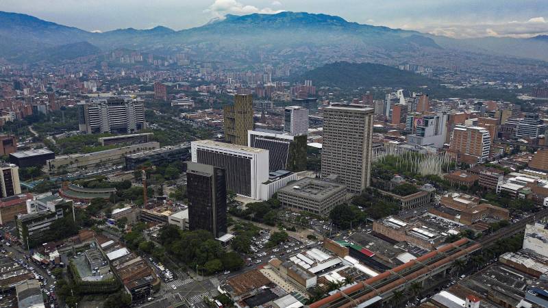 Centro de Medellín. FOTO: MANUEL SALDARRIAGA QUINTERO