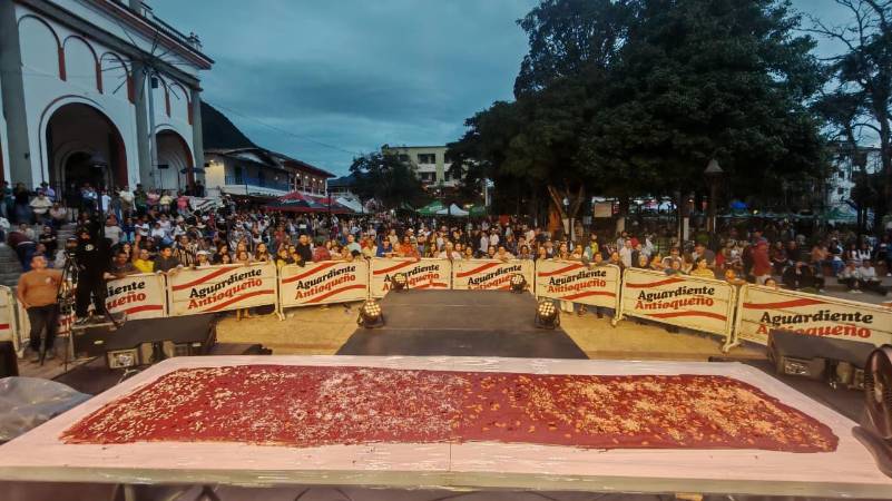 Támesis cerrará el año con el Festival de Música Campesina y unos alumbrados navideños de lujo, gracias al concurso de EPM. FOTO: JORGE MARIO CADAVID