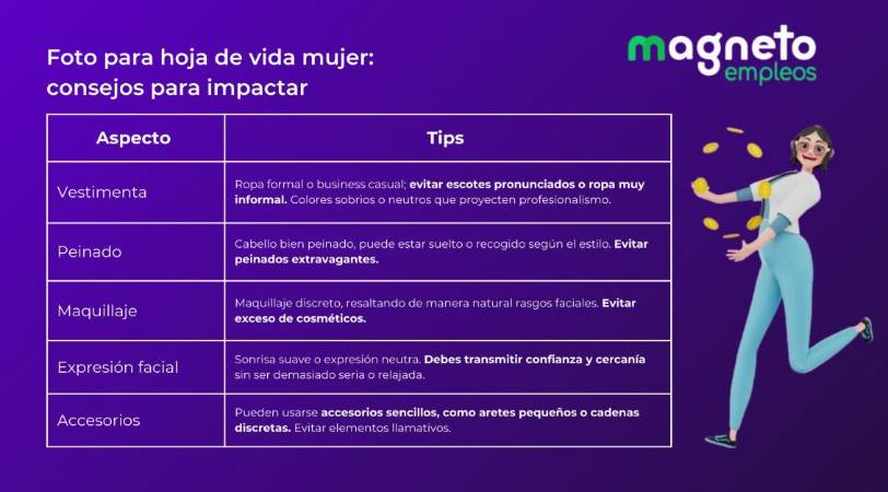 Conozca la importancia de colocar una buena foto en su hoja de vida