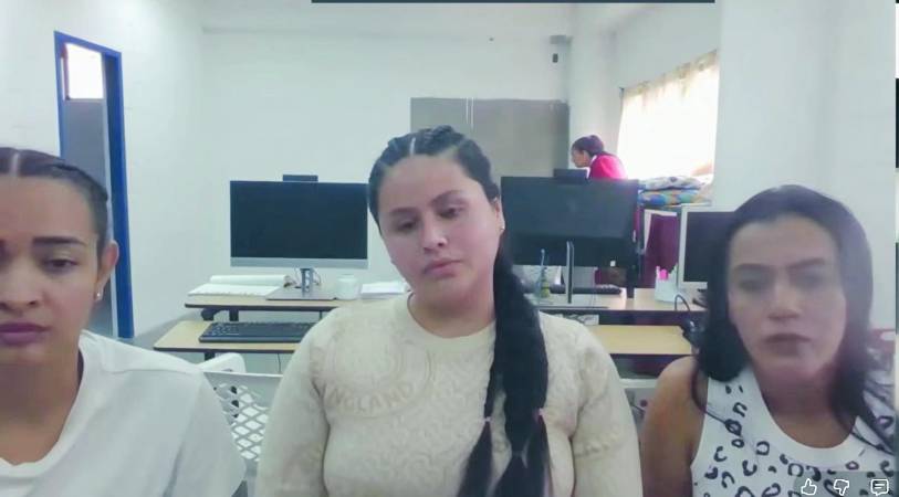 Jackeline Bedoya, Paola Arango y Michel Chaverra, trabajaban como enfermeras en el spa y ya fueron condenadas. FOTO: FISCALÍA 