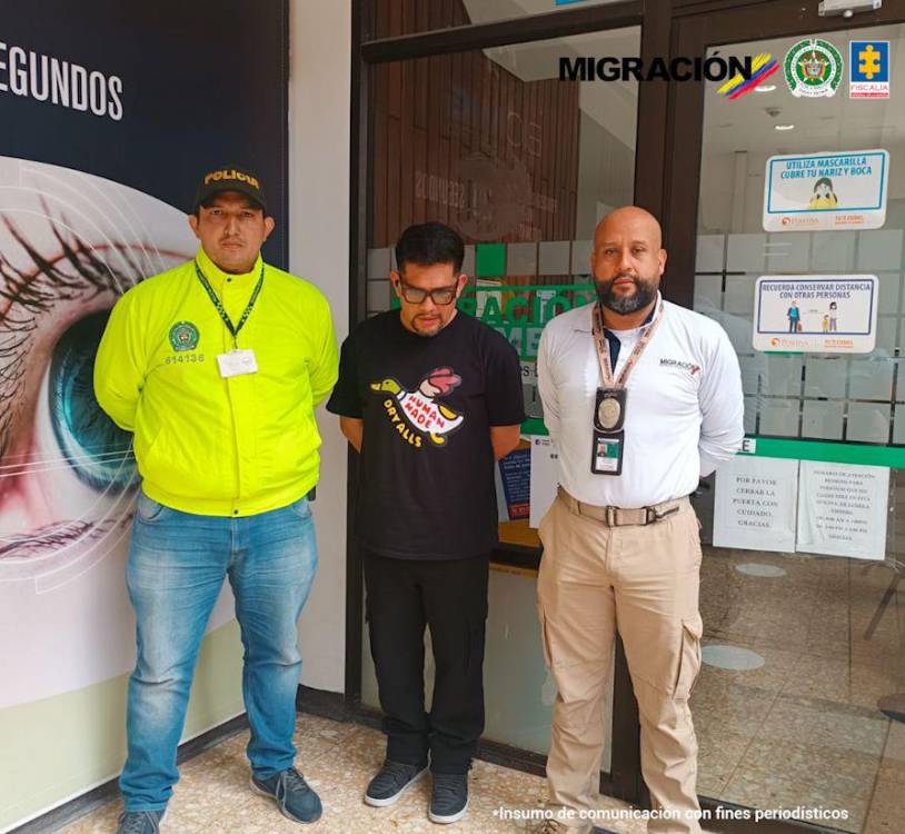 Captura de Miguel Sierra en el aeropuerto José María Córdova de Rionegro. FOTO: CORTESÍA