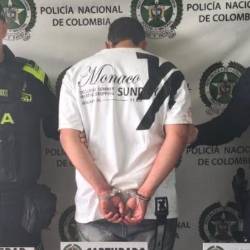 El señalado asesino de Valentina Vanegas Gallego, en Itagüí. FOTO: CORTESÍA