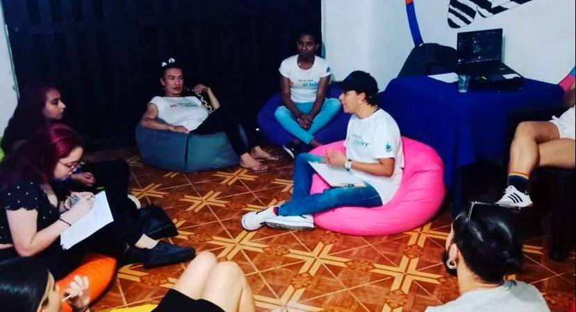 Uno de los encuentros de Lesbos, primer proyecto de Intragender. / FOTO: CORTESÍA