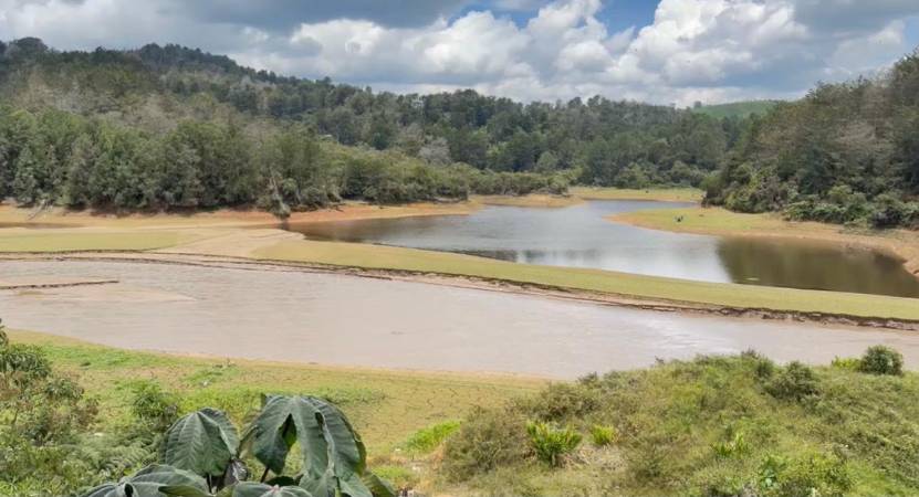 Así está el embalse Riogrande II. FOTO: EPM