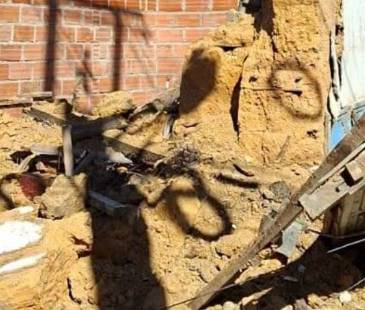 Afectación en Sonsón tras el terremoto. FOTO: GOBERNACIÓN DE ANTIOQUIA