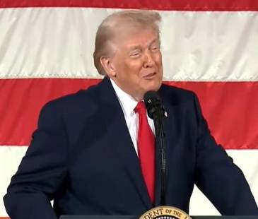 No es la primera vez que el mandatario habla del tema; dijo que hay cosas que “sabrán más adelante”. FOTOS: CAPTURA DE VIDEO YOUTUBE REPÚBLICA TV Y X @WHITEHOUSE