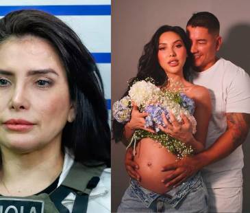 A la izquierda, Aída Merlano. A la derecha, su hija Aida Victoria y su expareja. <b><span class="mln_small-caps_mln">/FOTOS: TOMADAS DE LA WEB </span></b>