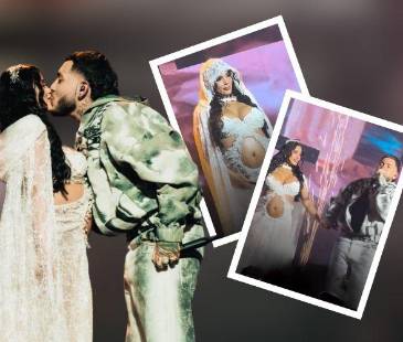 El artista les dedicó una canción a su pareja y al bebé que esperan. FOTOS: INSTAGRAM @KRISROFFICIAL Y TIKTOK @BILLBOARD.COLOMBIA