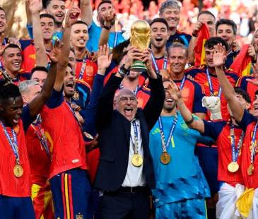 España gana su segunda Copa del Mundo, después de la hazaña ocurrida en el 2012. FOTOS: GETTY