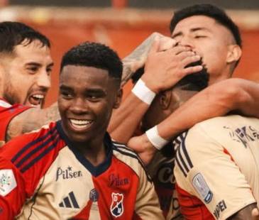 El Independiente Medellín consiguió su primera victoria en la Liga. FOTO: DIM