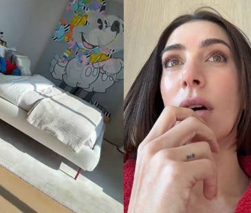 Estas son las imágenes de Valentina Ferrer conversando con su hijo Río. FOTO: CAPTURA VIDEO TIKTOK VALENTINA FERRER