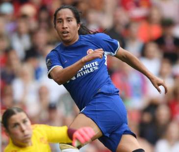 Mayra Ramírez, delantera colombiana. FOTO: CHELSEA