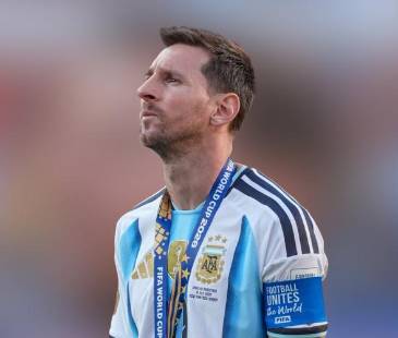 El jugador argentino Lionel Messi. FOTO: @LEOMESSI