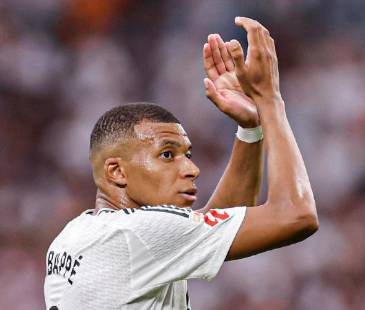 El jugador francés Kylian Mbappé. FOTO: REAL MADRID