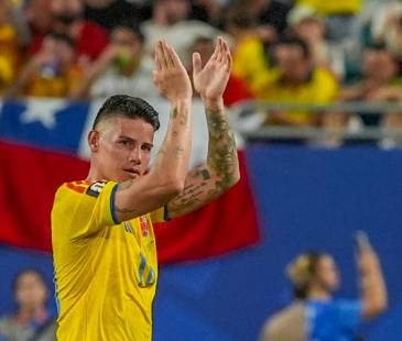 James Rodríguez viene de participar en el Mundial con la Selección Colombia. FOTO: JUAN ANTONIO SÁNCHEZ
