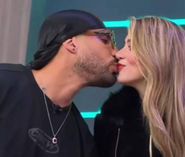 El amor habría nacido en el pasado Carnaval de Barranquilla. FOTO: CAPTURA DE VIDEO BUEN DÍA COLOMBIA