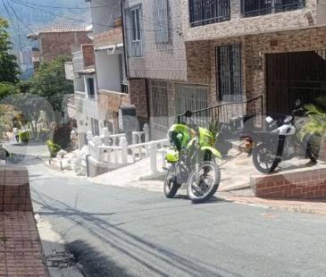 Lugar donde ocurrió el ataque a bala. FOTO: ALEJANDRA MORALES