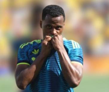 Jhon Arias, extremo de la Selección Colombia. FOTO: @JHONARIASA
