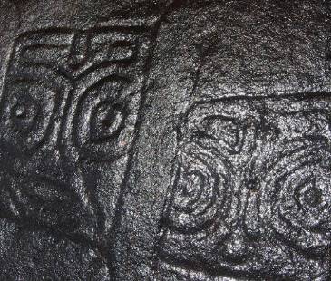 Petroglifos de las veredas El Rayo, El Encanto y Otrabanda, en el municipio de Támesis. FOTO: ALBA NELLY GÓMEZ GARCÍA 