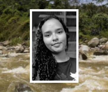 Estefanía Sepúlveda era estudiante del colegio Juan Enrique White. FOTO:EL DABEIBANO